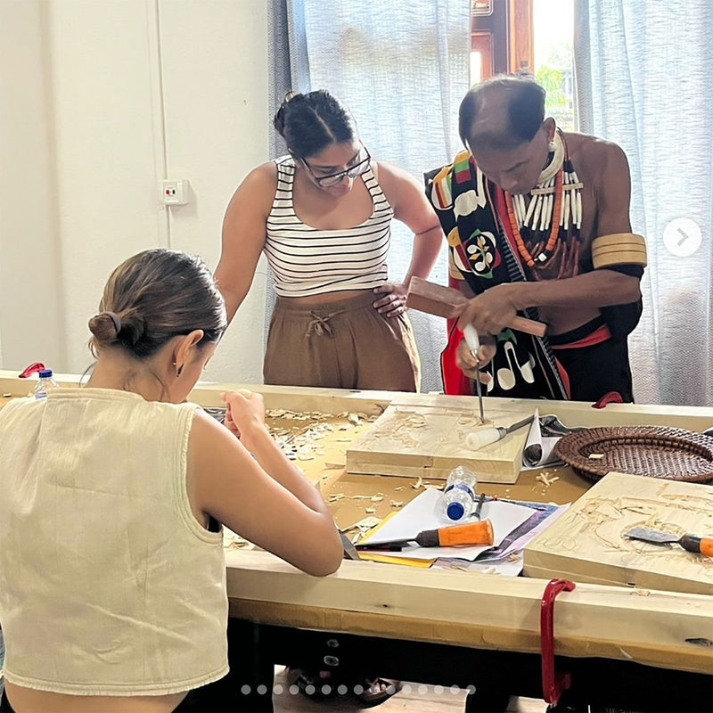 Naga Woodcarving Workshop - 2